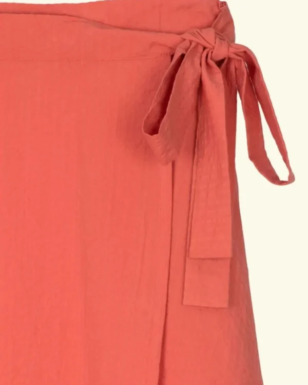 Serendipity Seersucker Skirt papaya^Dame Underdele