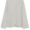 Serendipity Button Blouse Oyster^Dame Overdele