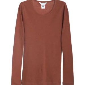 Serendipity Organics - Slim Tee - Rust^Dame Overdele