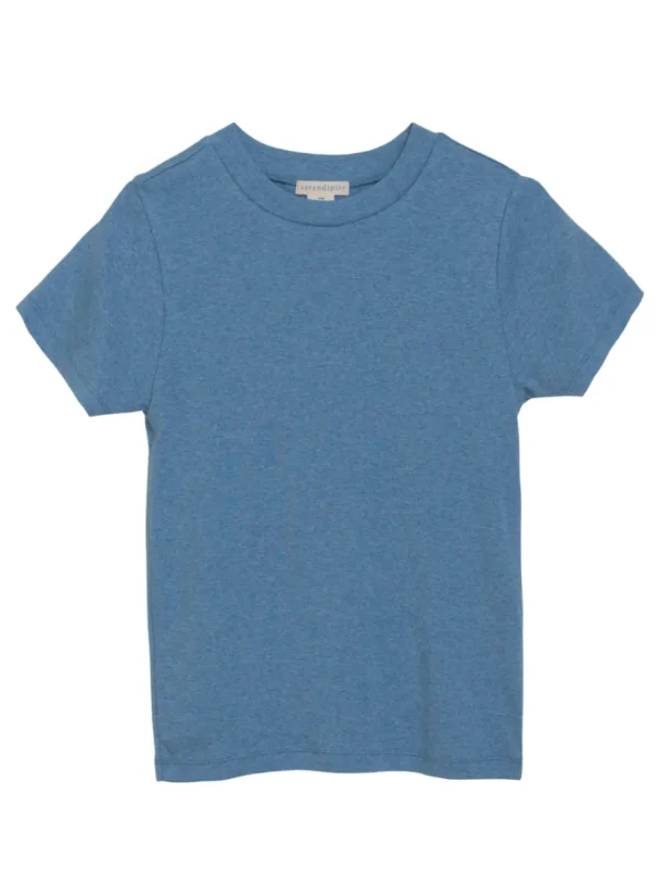 Serendipity Short Sleeve T-Shirt Azur^Dame Overdele