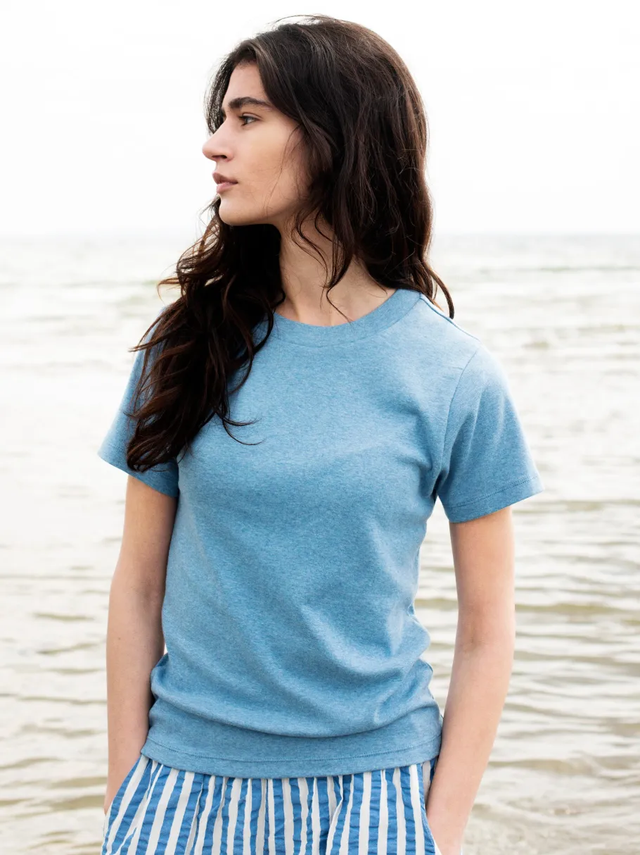 serendipity_short_sleeve__1.webp Serendipity Short Sleeve T-Shirt Azur^Dame Overdele