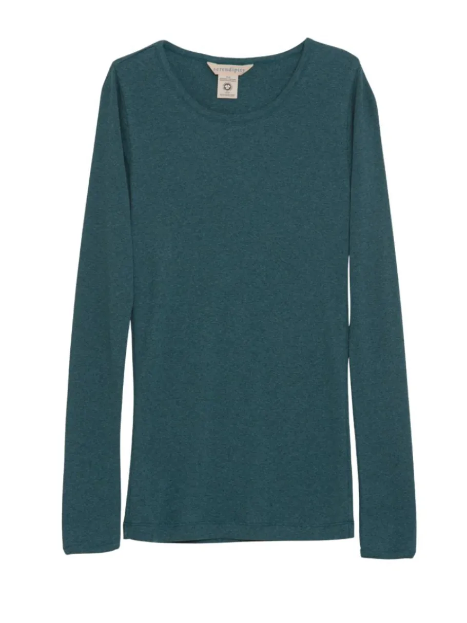 serendipity_slim_tee_arct_0.webp Serendipity Slim tee arctic rib^Dame Overdele