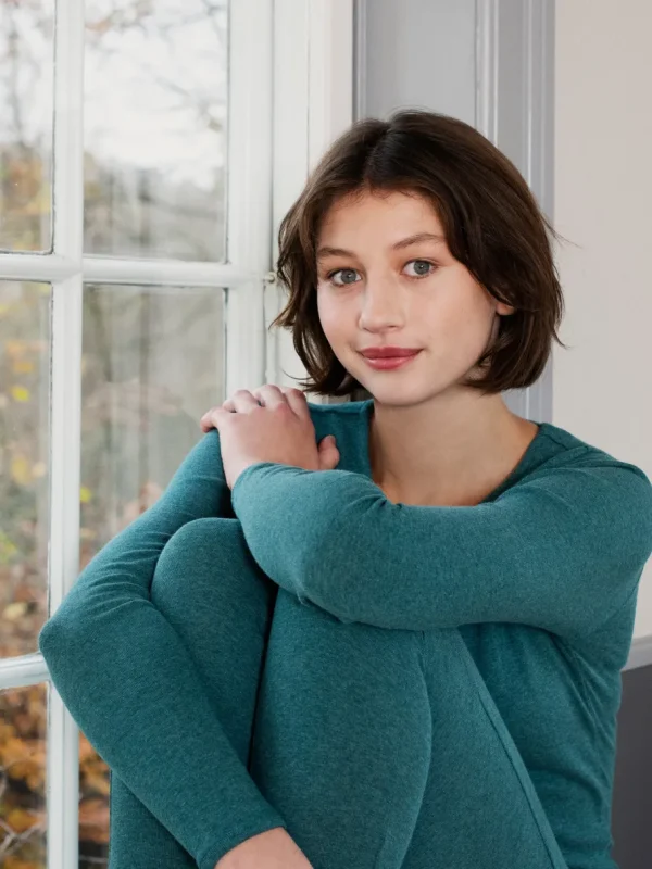 Serendipity Slim tee arctic rib^Dame Overdele