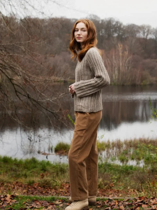 Serendipity Straight Pants Driftwood^Dame Underdele