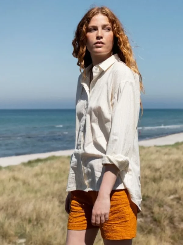 Serendipity Shorts Marigold Heavy woven fabric^Dame Underdele