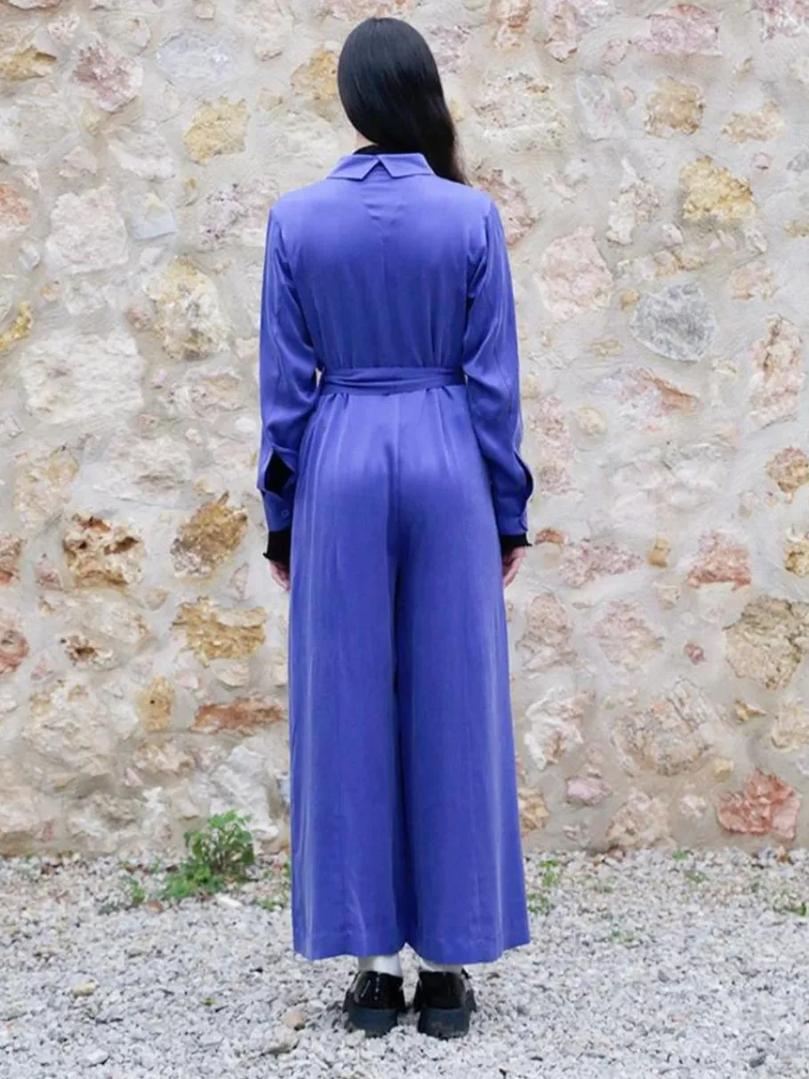 suitelab_illa_jumpsuit__r_1.webp Suite13Lab ILLA JUMPSUIT - Royal Blue^Dame Kjoler Og Jumpsuits