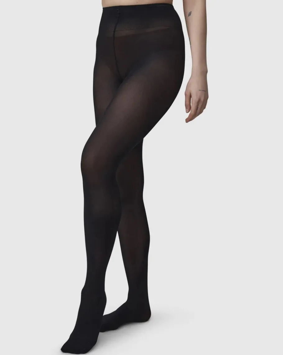 swedish_stockings__olivia_2.webp Swedish Stockings - Olivia Premium Strømpebukser - 60den Sorte^Dame Sokker Og Strømpebukser