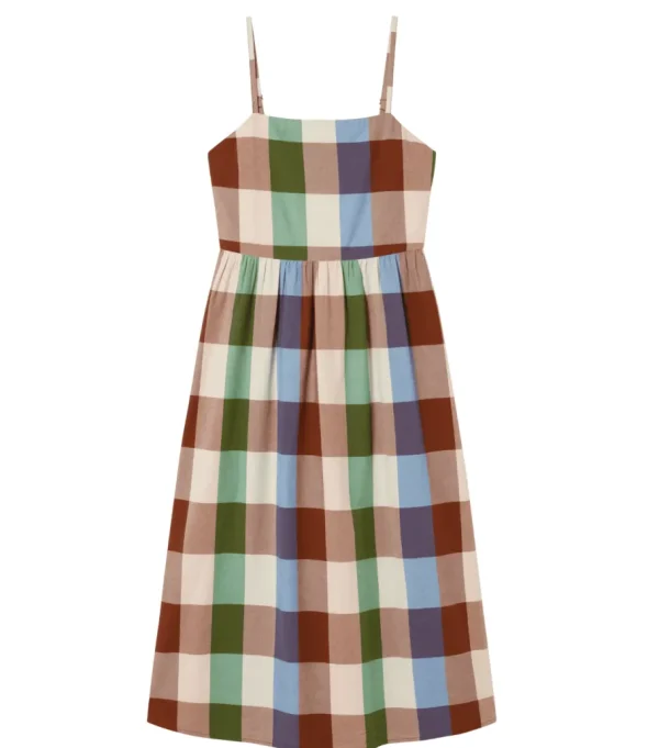 Thinking Mu Colorful Paola Dress Multicolor Checks^Dame Kjoler Og Jumpsuits