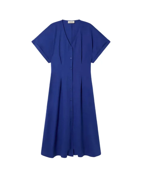 Thinking Mu Indigo Hemp Laura Dress^Dame Kjoler Og Jumpsuits