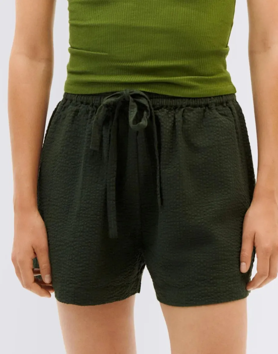 thinking_mu_kologiske_sho_2.webp Thinking Mu Økologiske Shorts - Geranio Green^Dame Underdele