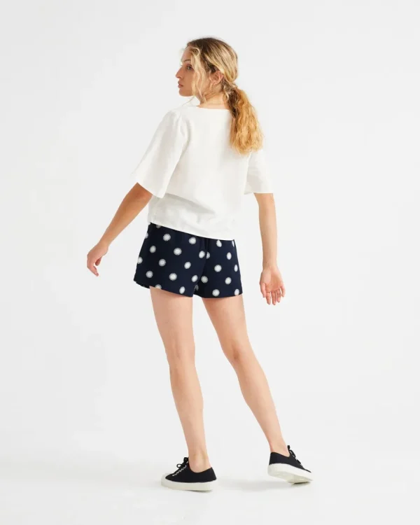 Thinking Mu White Hemp Libelula Blouse^Dame Overdele