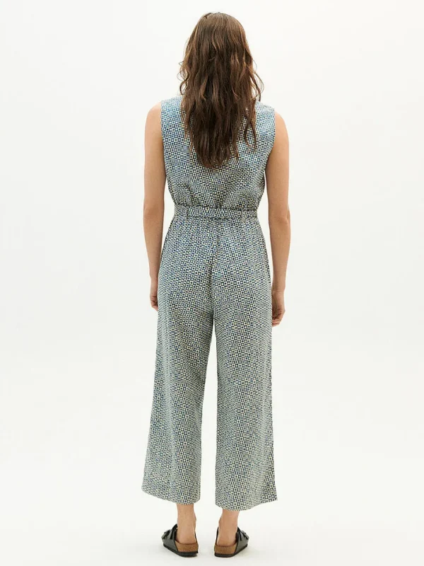 Thinking Mu Winona Jumpsuit blue spots^Dame Kjoler Og Jumpsuits
