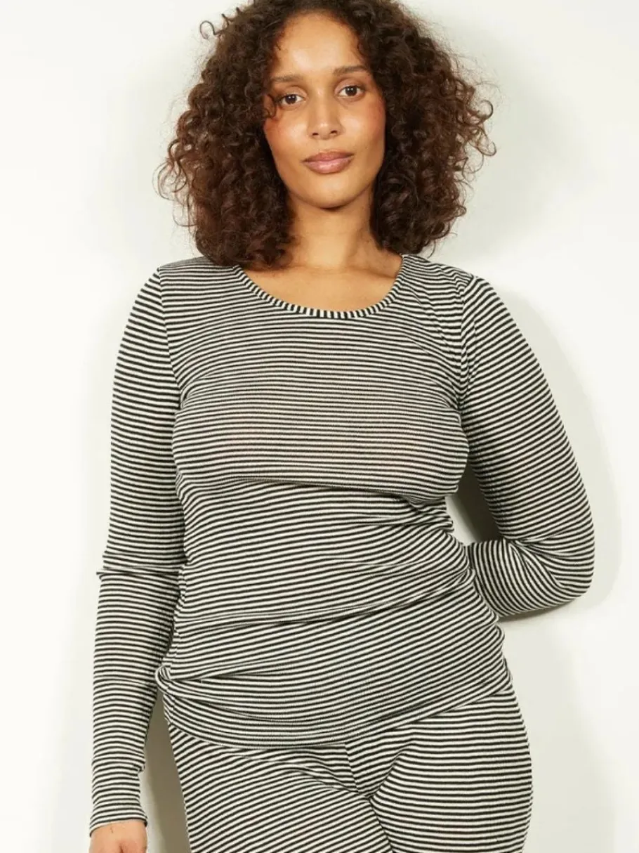 underprotection__mona_lon_1.webp Underprotection - Mona Long sleeve wool top^Dame Overdele