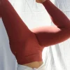 Yogamii - Lilly Leggings - Burnt Orange^Dame Underdele