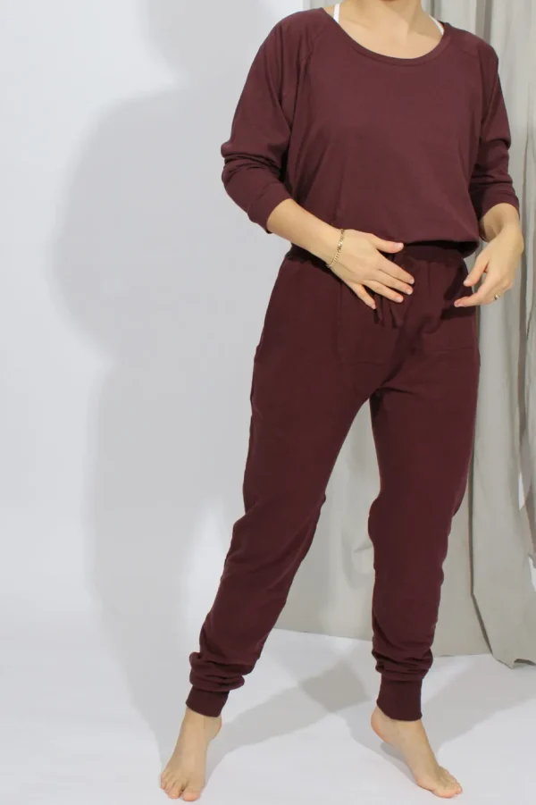 Yogamii - Mudra Pants - Dark Plum - Woman^Dame Underdele