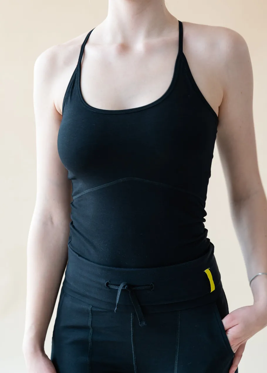 yogamii__nidra_strap_top__2.webp Yogamii - Nidra Strap Top - Black^Dame Overdele
