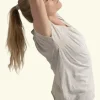 Yogamii Yama Tee - økologisk yogatøj off white^Dame Overdele