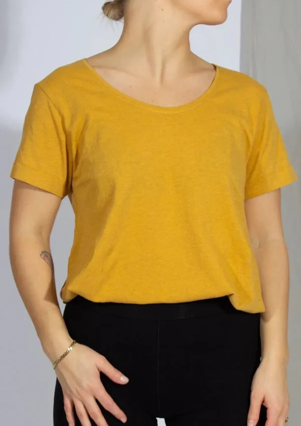 Yogamii Yama Tee - økologisk yogatøj honey^Dame Overdele